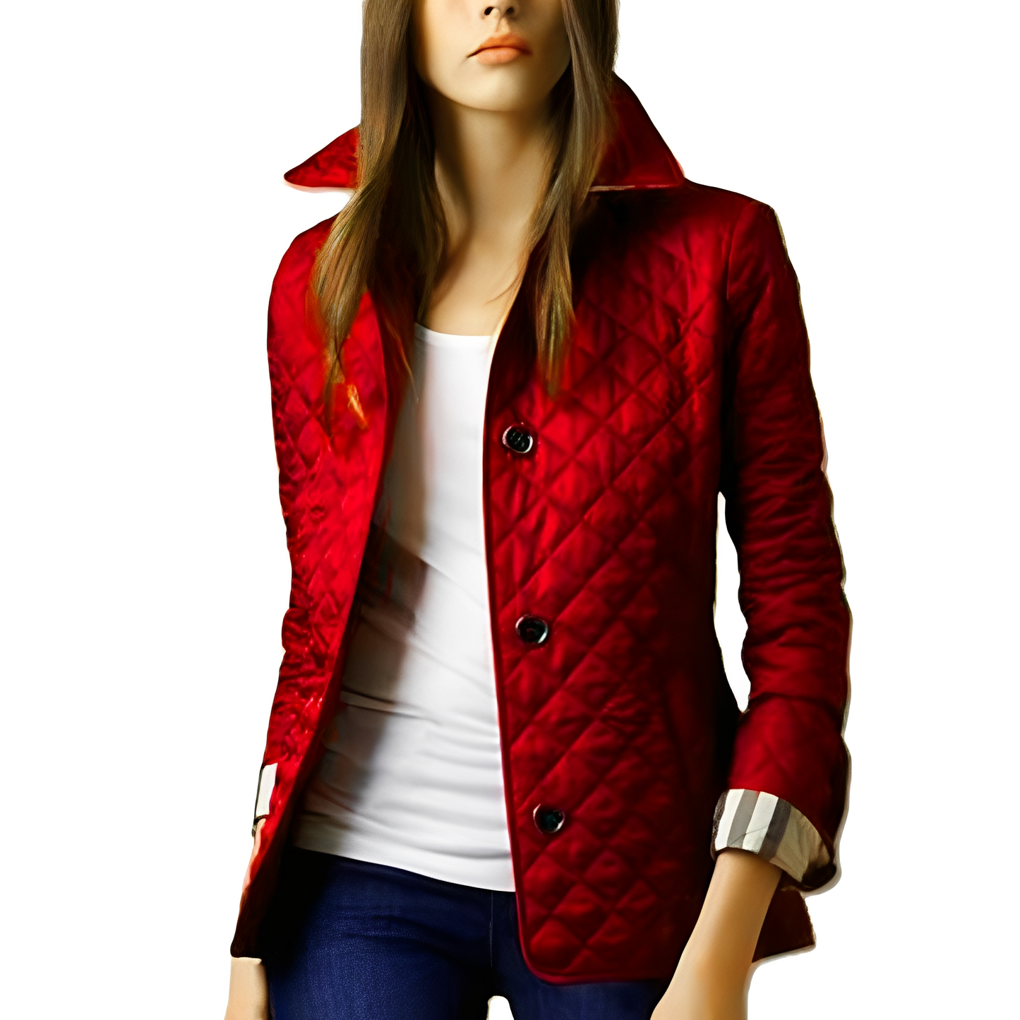 Meryl - Warme, eng geschnittene Damenjacke