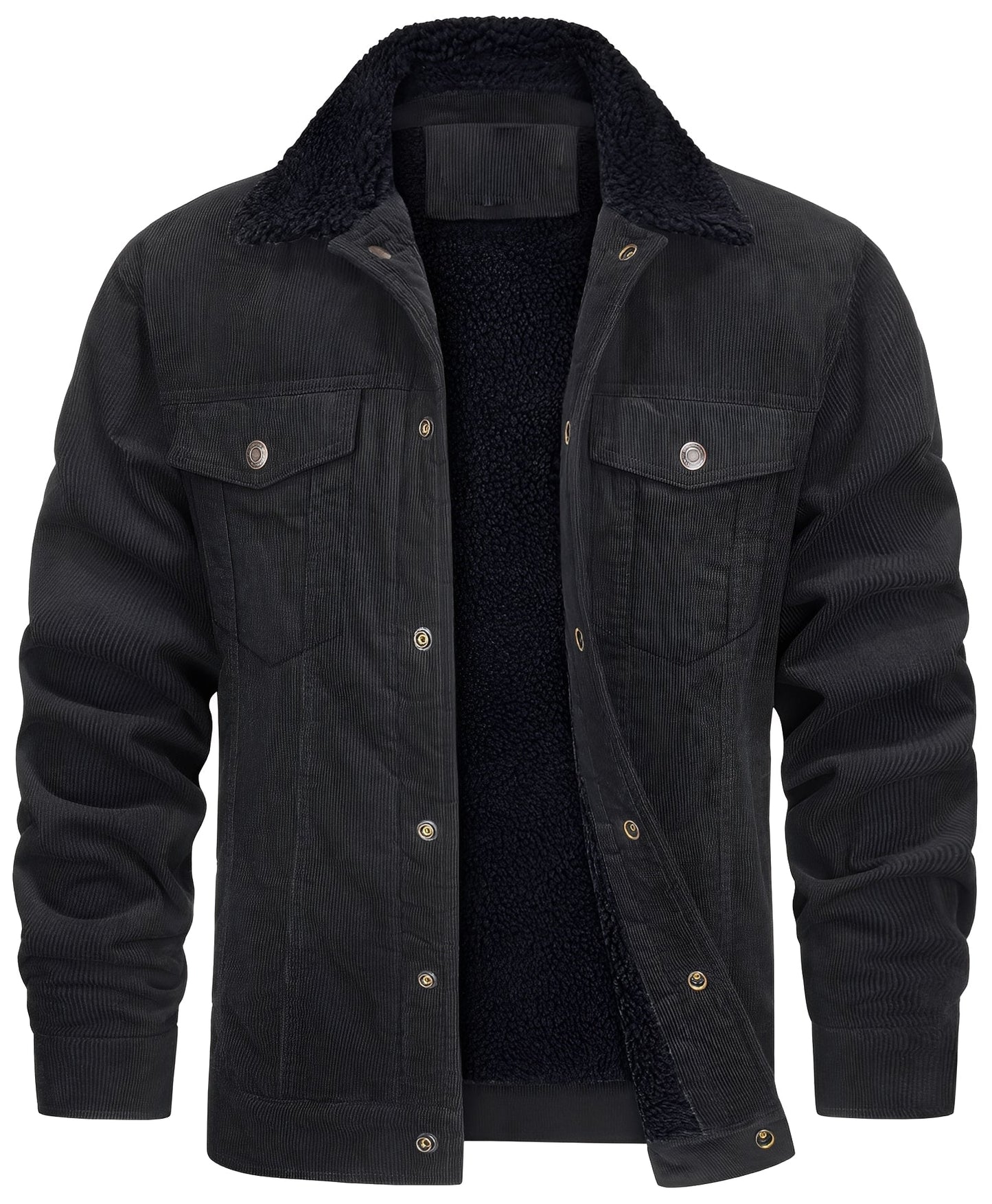 Mack - Klassische Cord-Polsterjacke für Herren