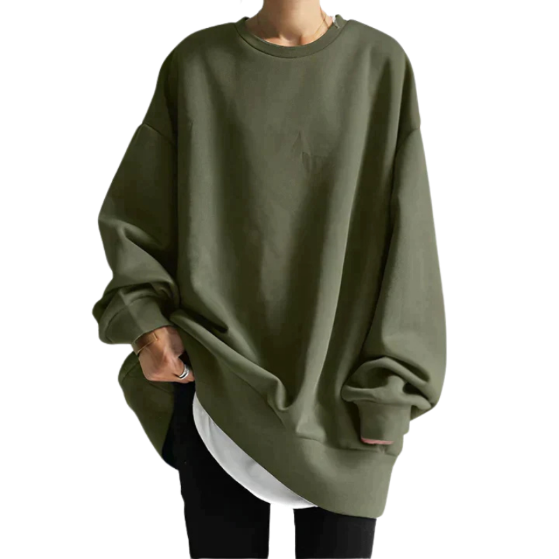 Elise – Übergroße lockere Pulloverjacke