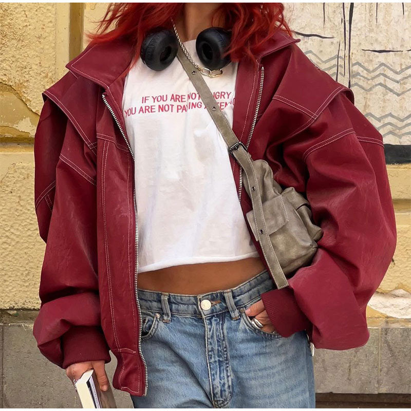 Jaidyn - Weite Bomberjacke für Damen