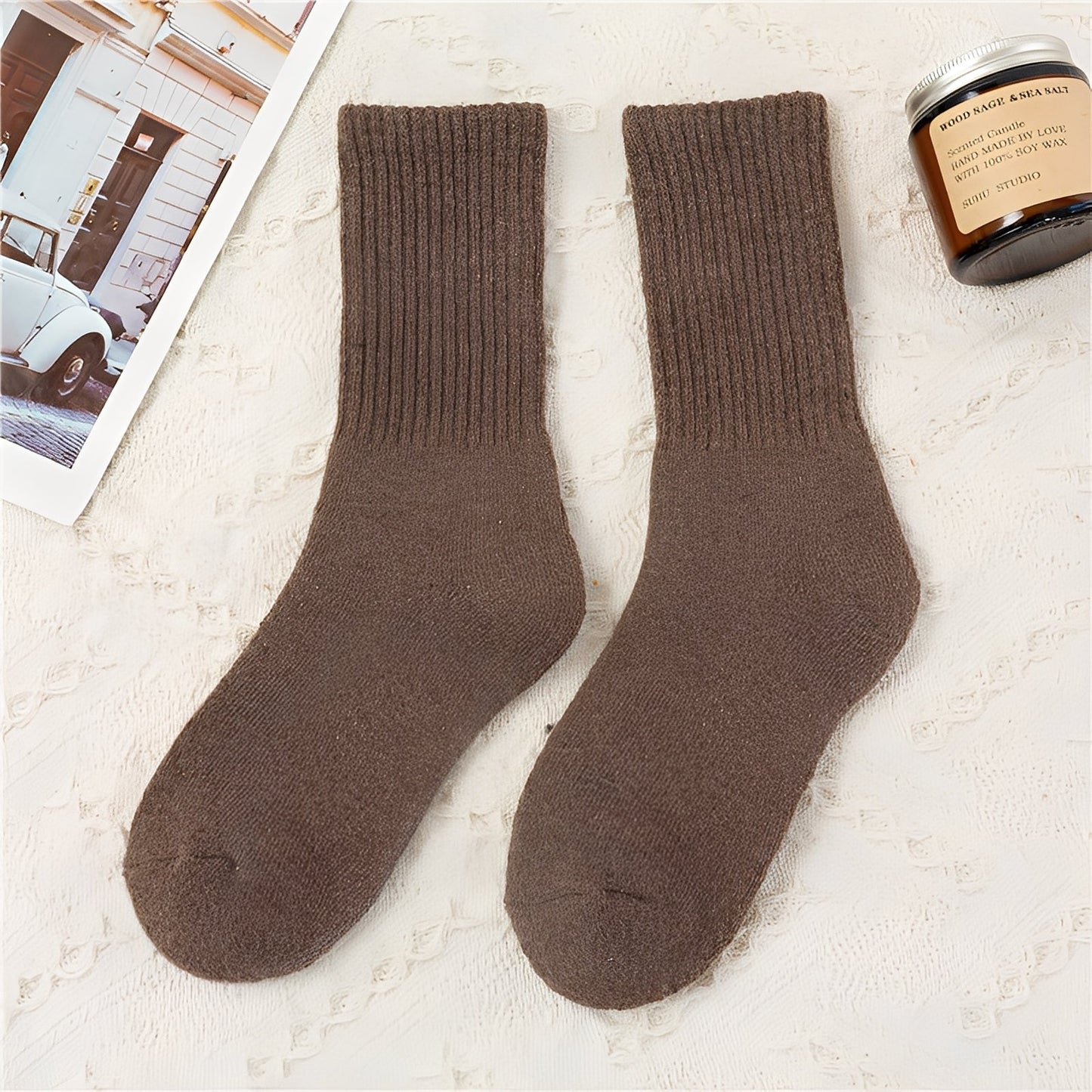 Carmella - Bequeme Unisex-Socken, warm und dick
