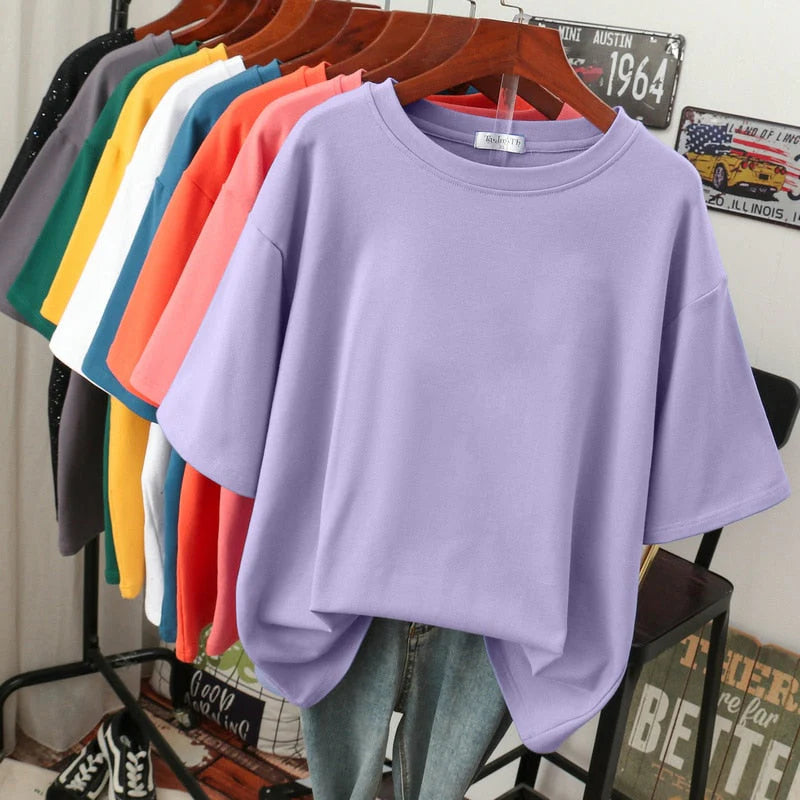 Arabella - Bequemes, legeres Damen Baumwoll-T-Shirt