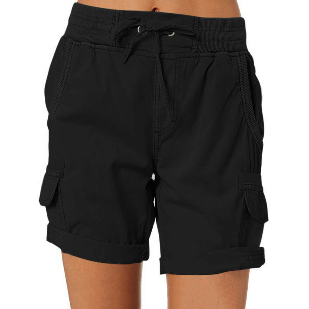 Susanna - Sommerliche Damen-Cargoshorts mit hohem Bund