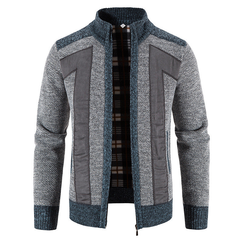 Domenic - Bequeme Herren-Fleecejacke mit Zipper