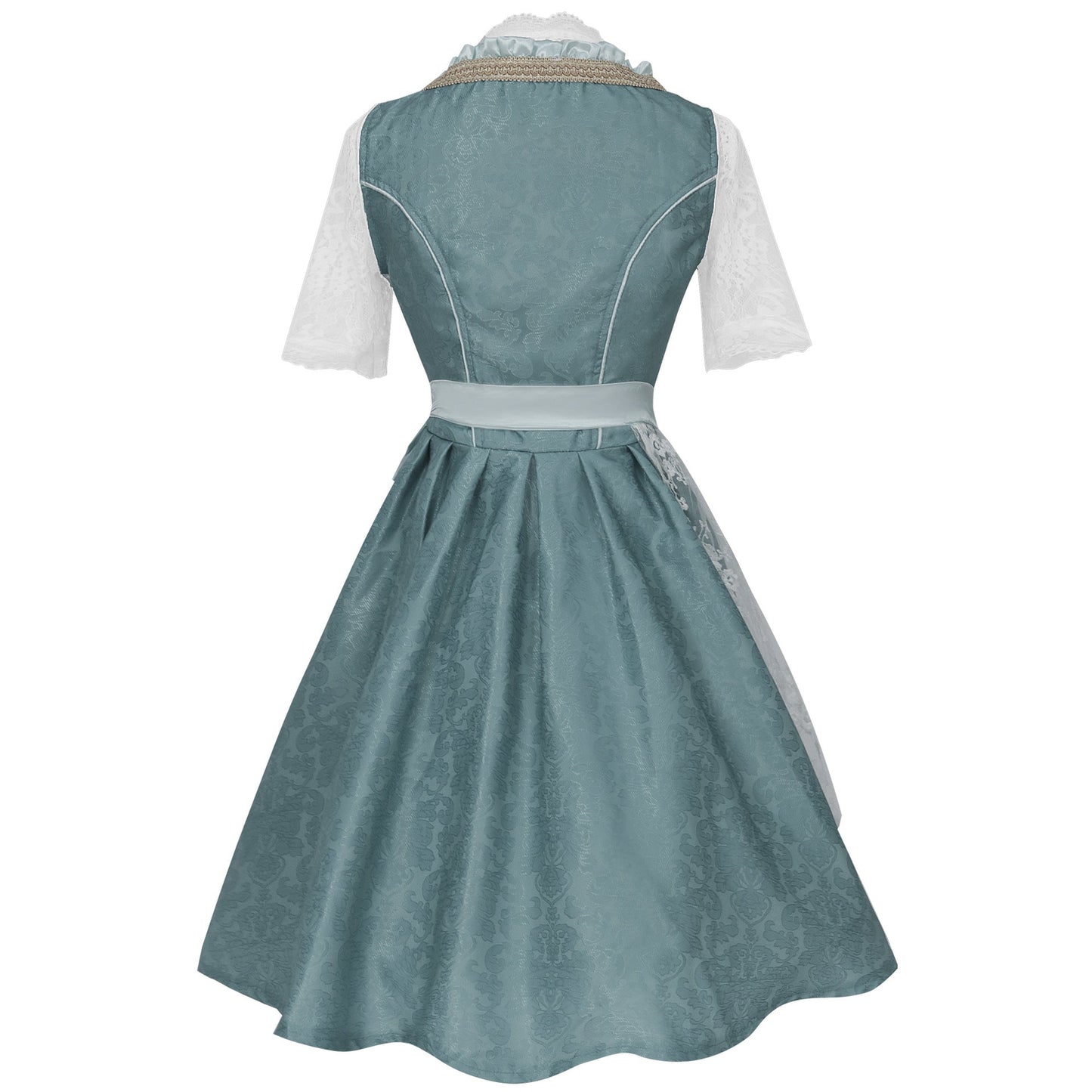 Amelia - Traditionelles Oktoberfest-Kleid mit Hosenträgern für Damen