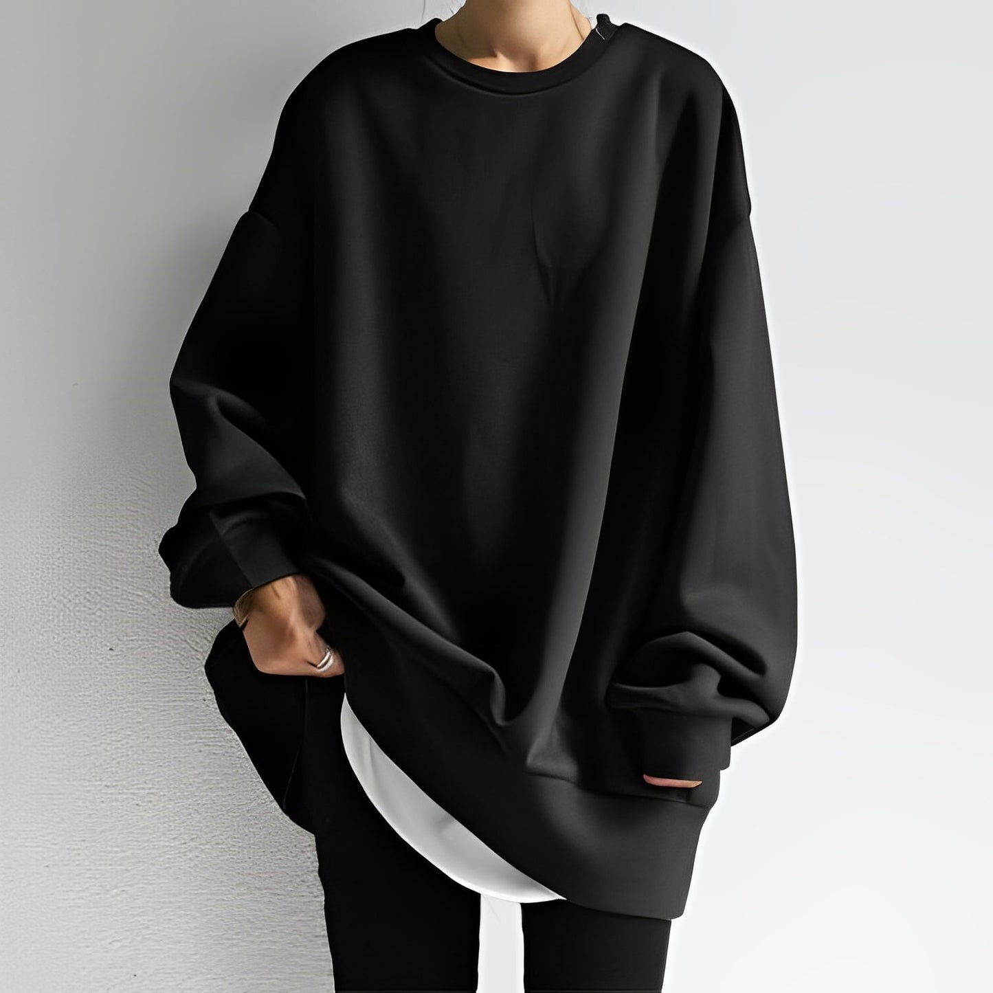 Abegail - Damen-Langpullover im lässigen Stil