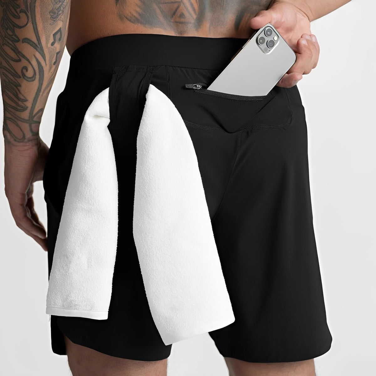 Charles - Schnelltrocknende, atmungsaktive Sport-Shorts für Herren