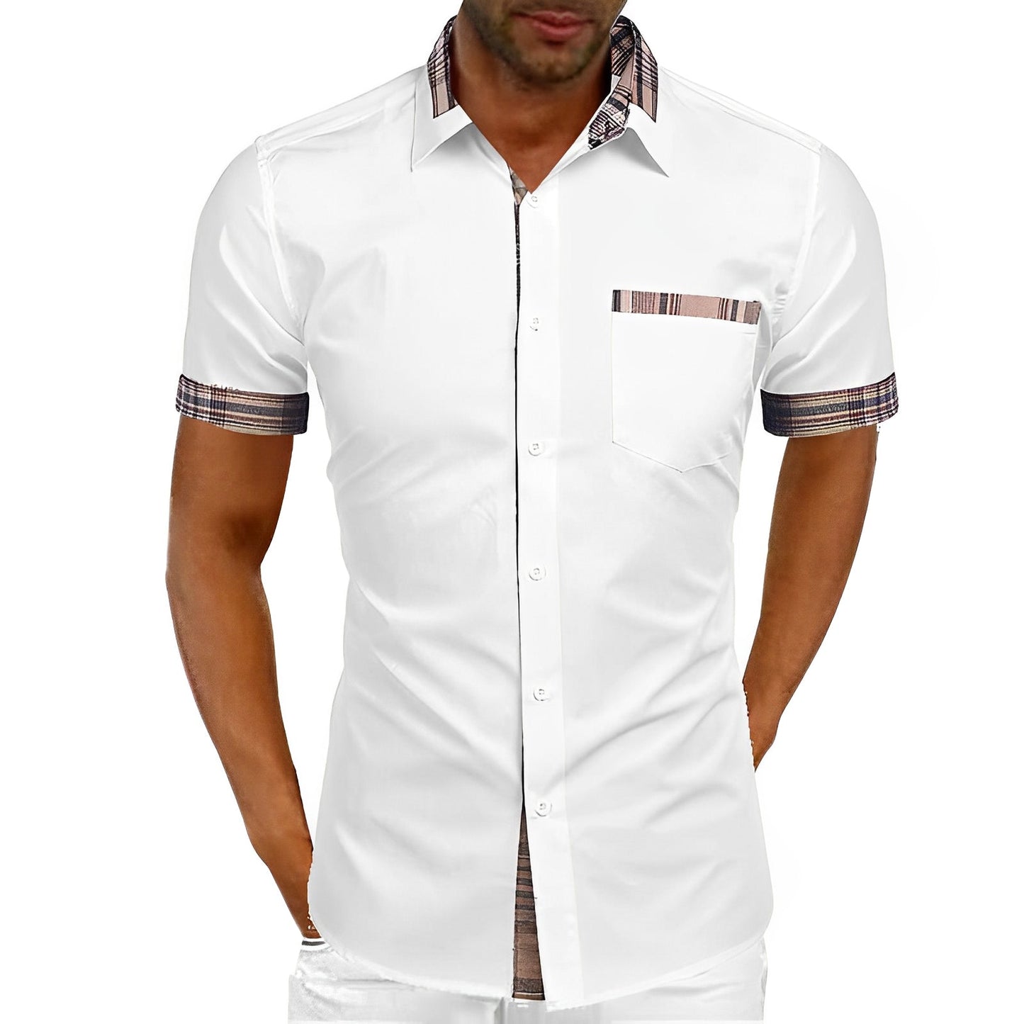 Weldon - Herren Freizeit-Buttondown-Hemd