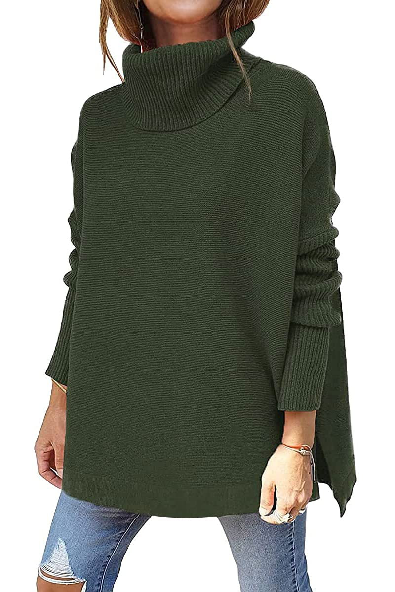 Macey - Warmer Damenpullover mit Rollkragen aus Wolle