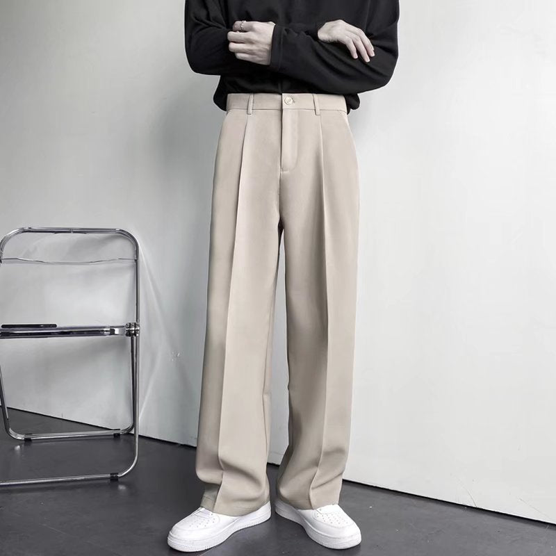 Caleb - Schicke, locker geschnittene, gerade Herrenhose