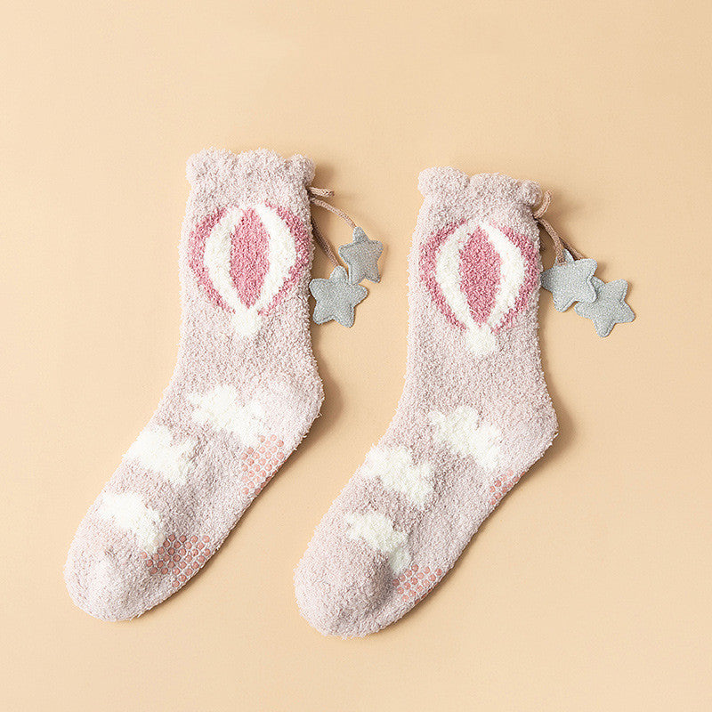 Ramona - Elegante, warme Damen-Fleece-Wintersocken