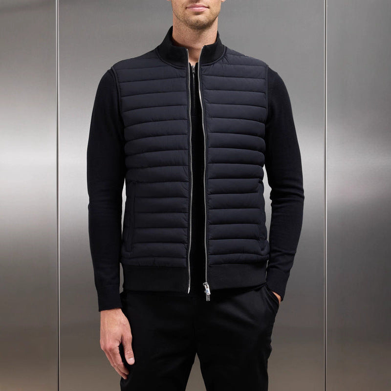 Joel - teplá, prošívaná pánská vesta