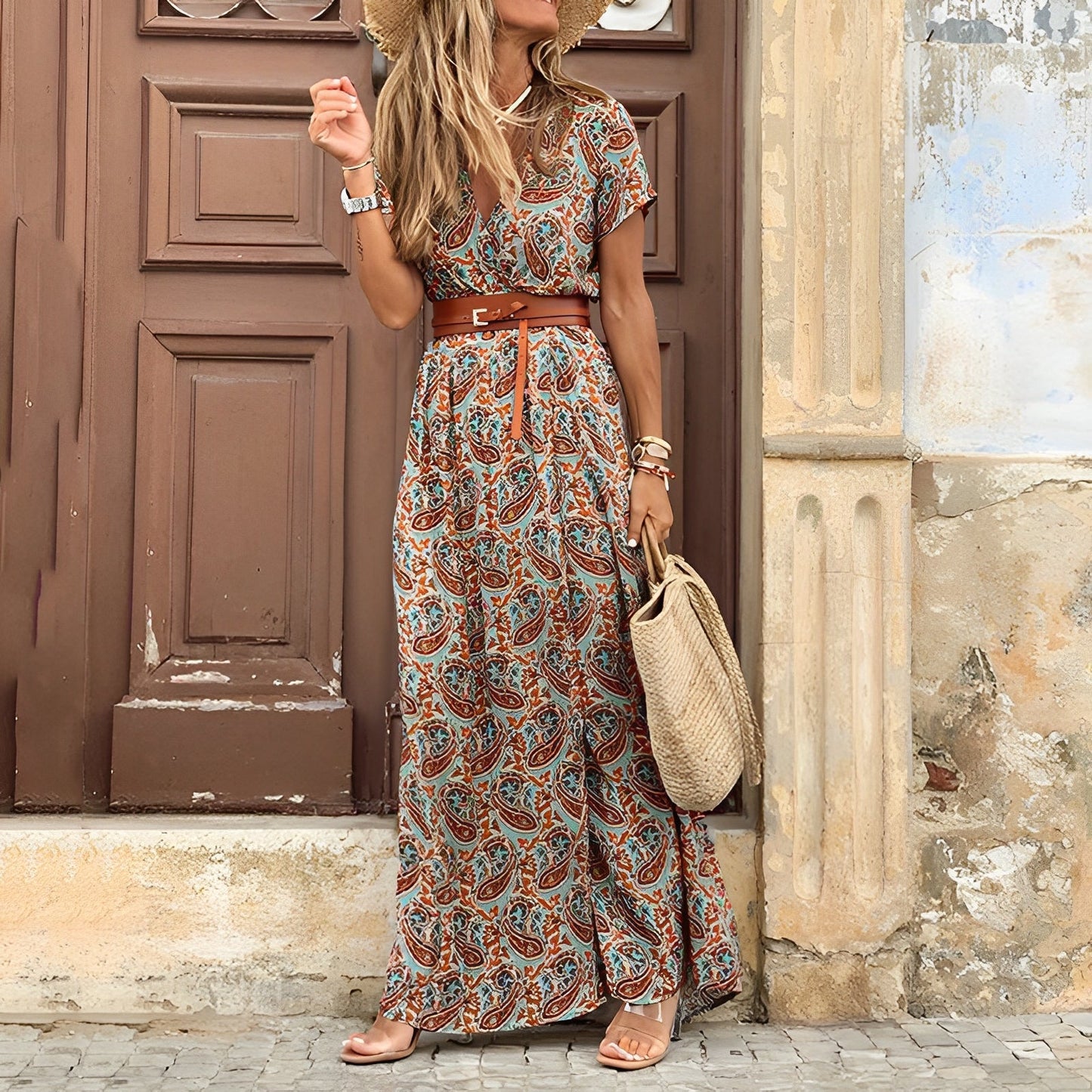 Amanda - Schickes Boho-Sommerkleid für Frauen