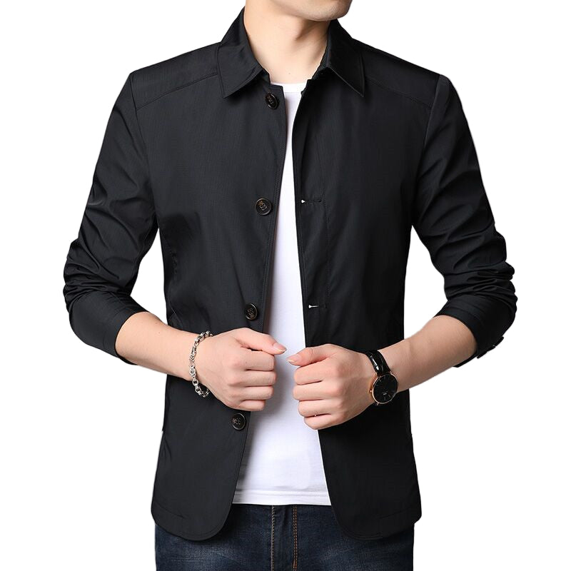 Nathan - Modische Herrenjacke mit Revers
