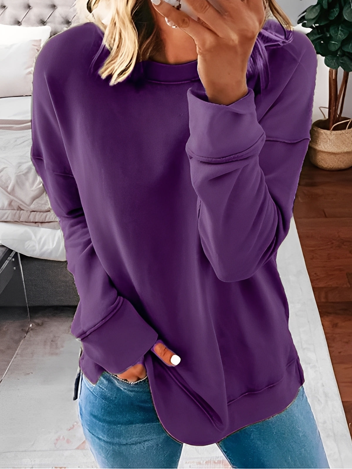 Charnette - Bequemer Retro-Pulli für Damen