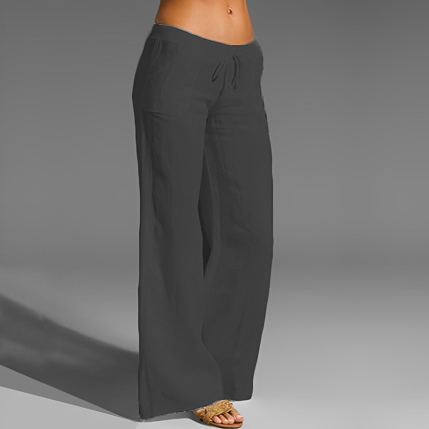Celestine - Elastische Leinenhose für Damen