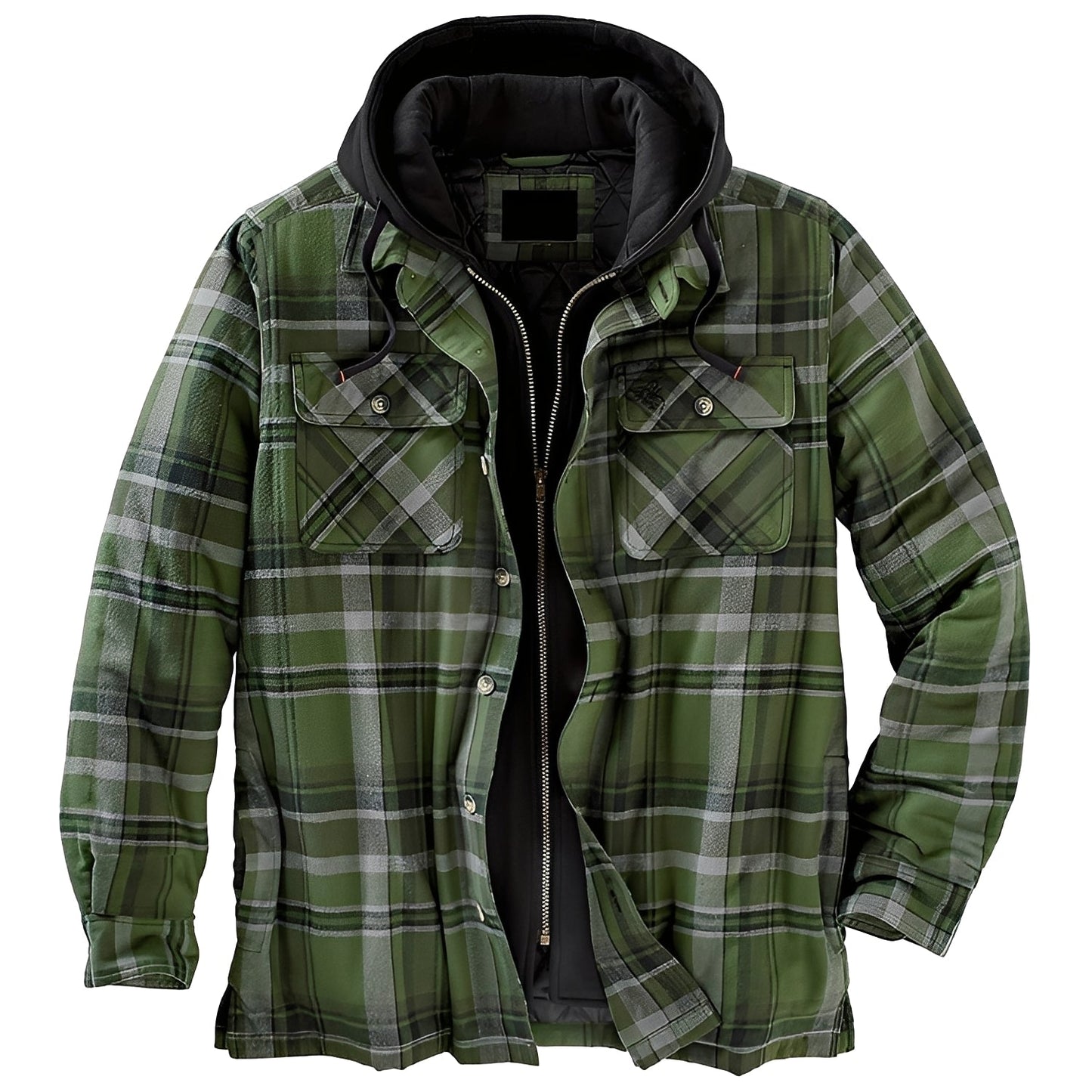 Denzil - Bequeme Karoflanelljacke für Herren