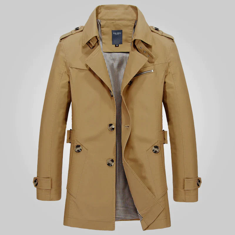 Ambrose – Eleganter zeitloser Trenchcoat