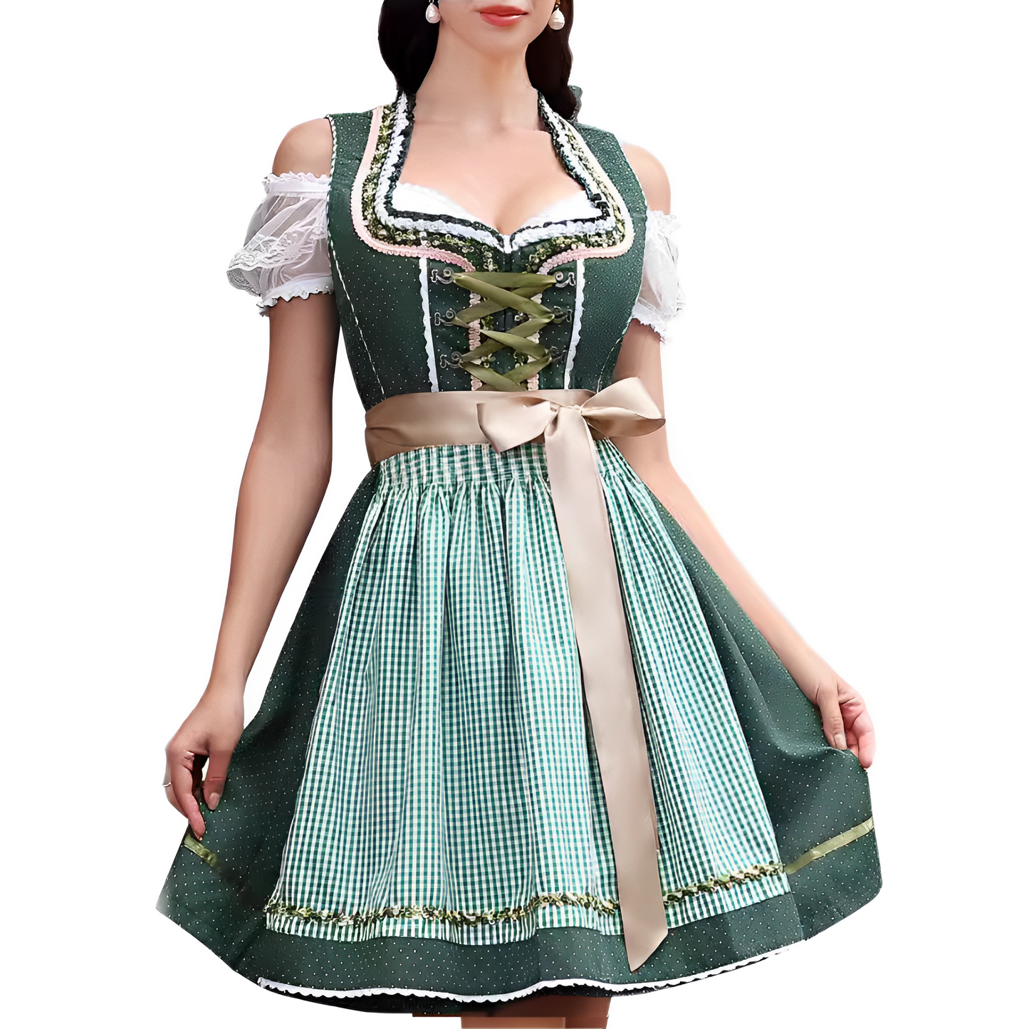 Ericka - Schickes, attraktives Oktoberfest-Mini-Dirndl für Damen