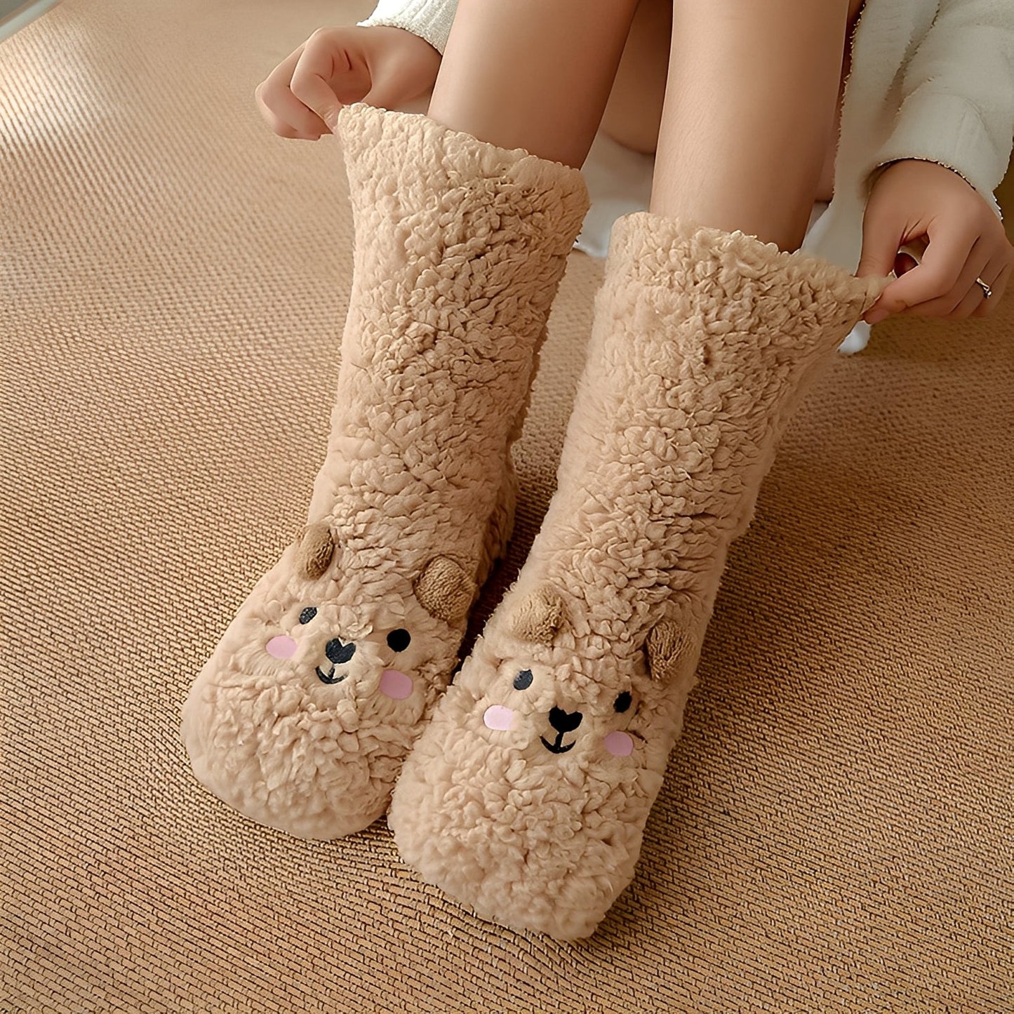 Caelie - Modische, süße, dicke Fleece-Socken für Damen