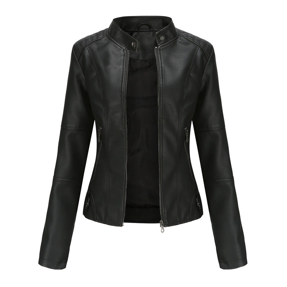 Martha - Schicke, figurbetonte Damenlederjacke
