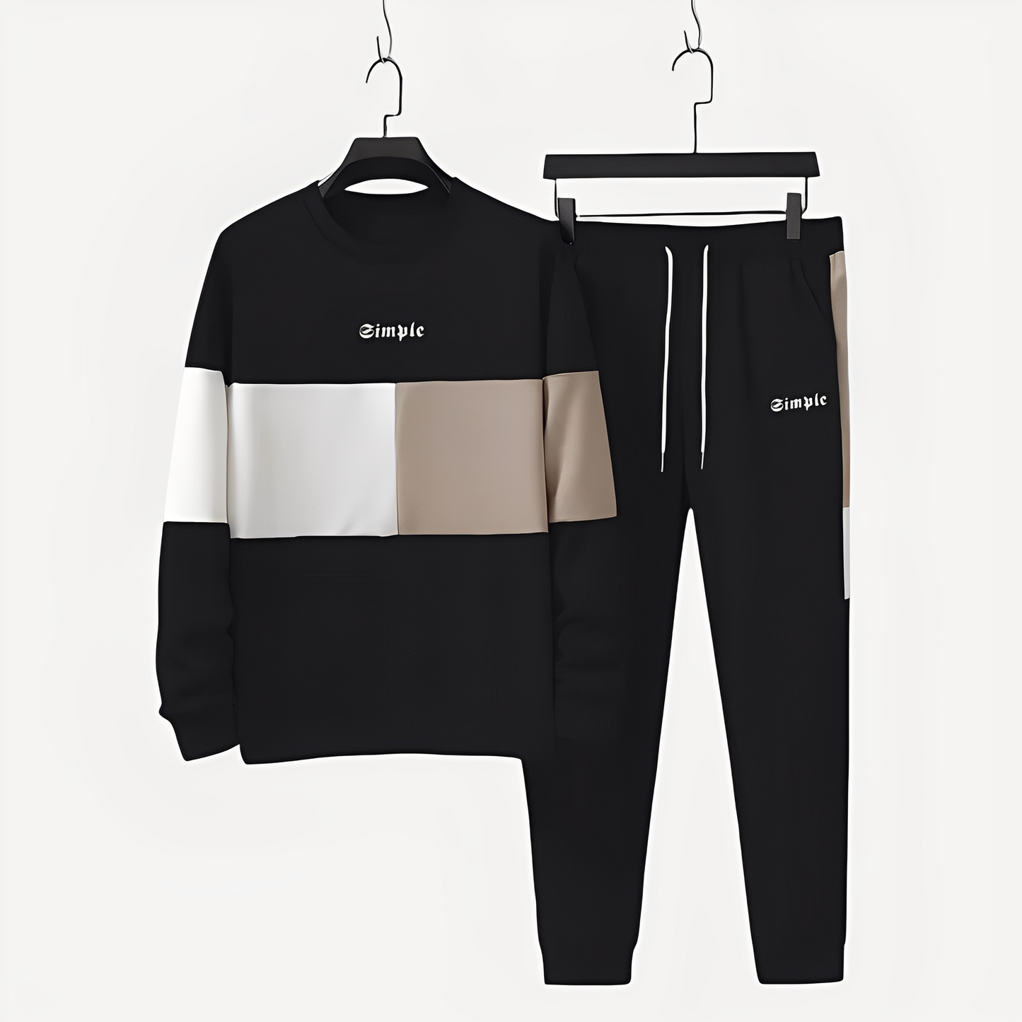 Charlton - Stylish sports set for men with color block design