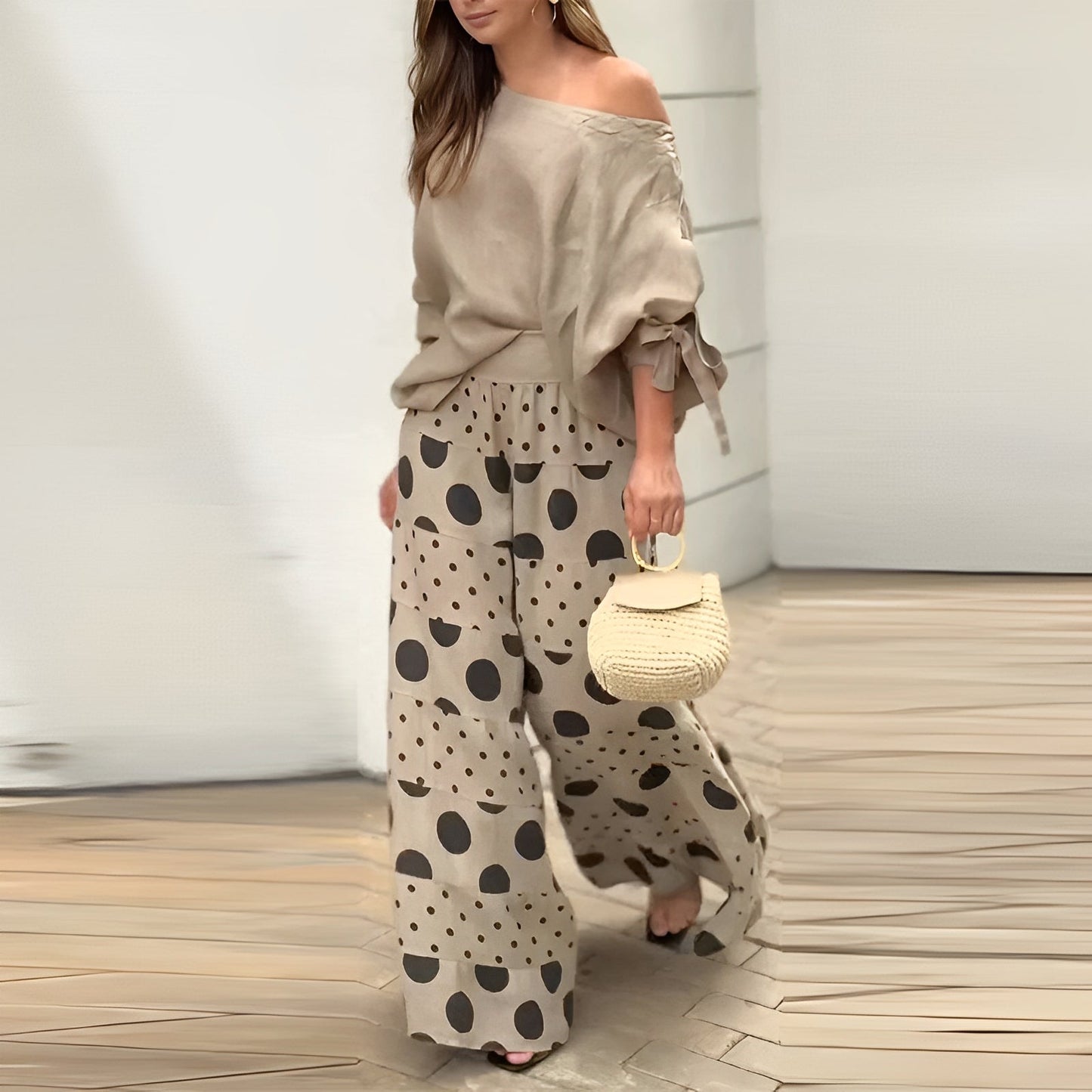 Caelan - Trendiges Set mit Print für Damen