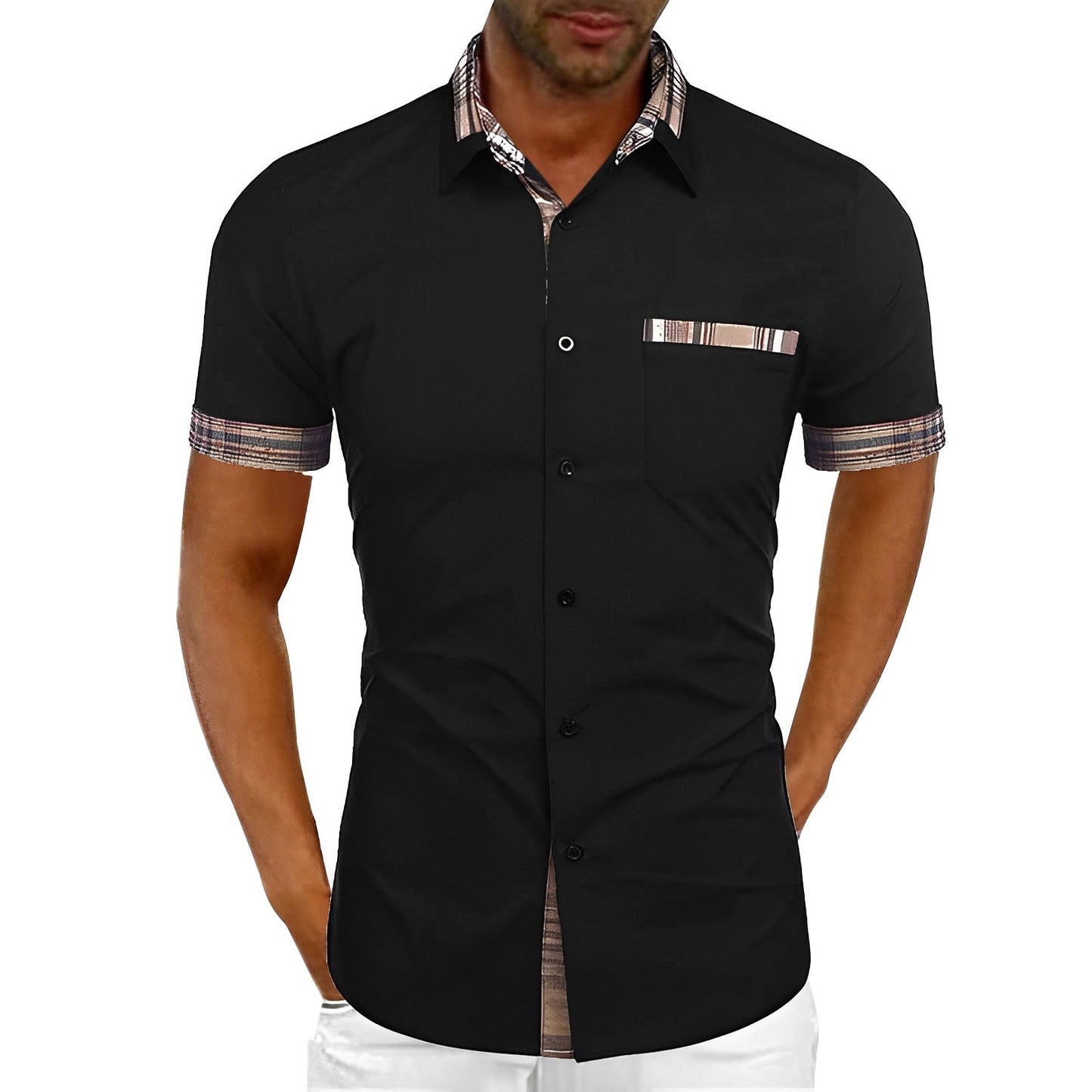 Weldon - Herren Freizeit-Buttondown-Hemd