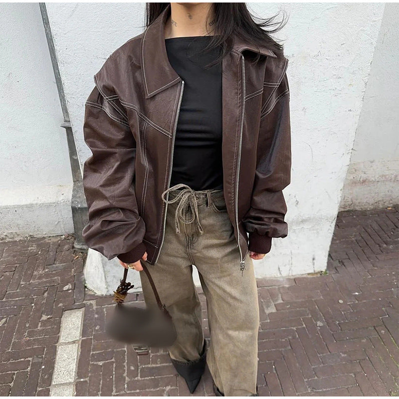 Jaidyn - Weite Bomberjacke für Damen