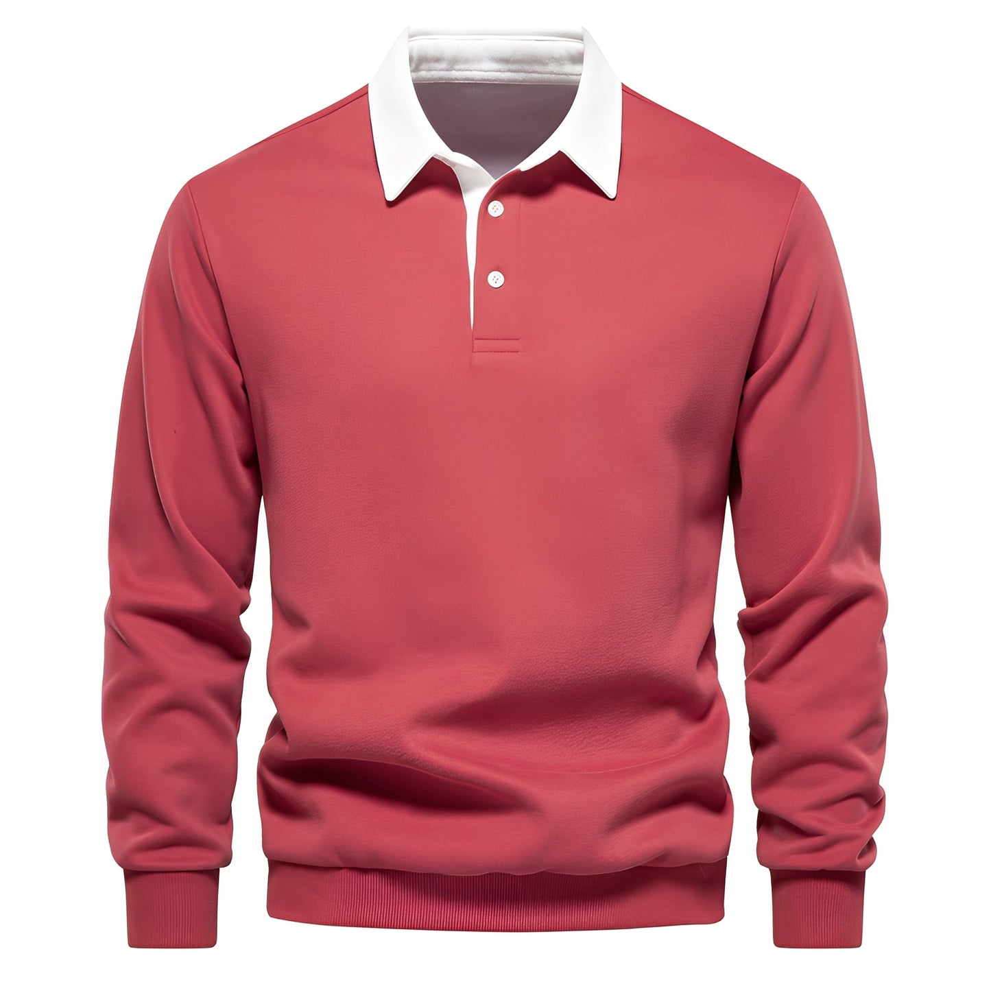 Sonnie - Bequemes Herren-Langarm-Poloshirt