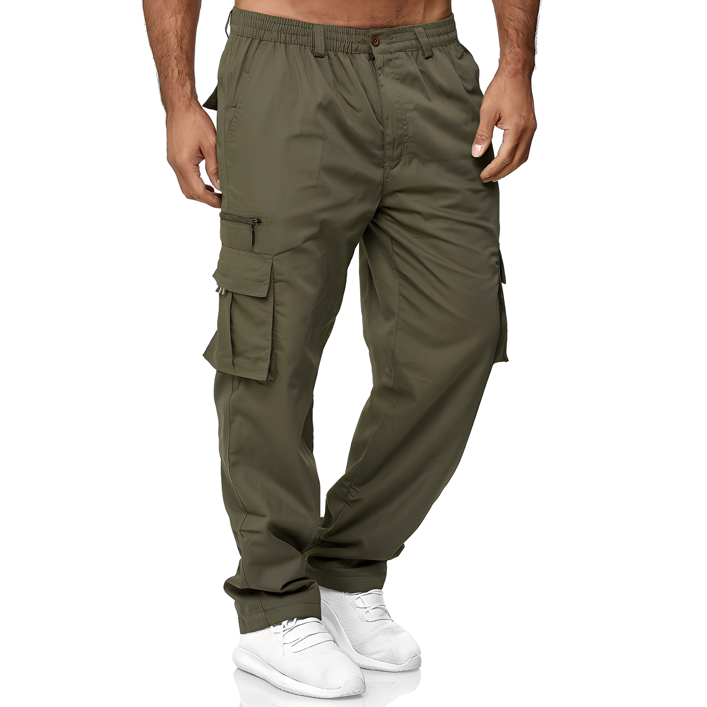 Randolf - Bequeme, weit geschnittene Cargo-Hose für Herren