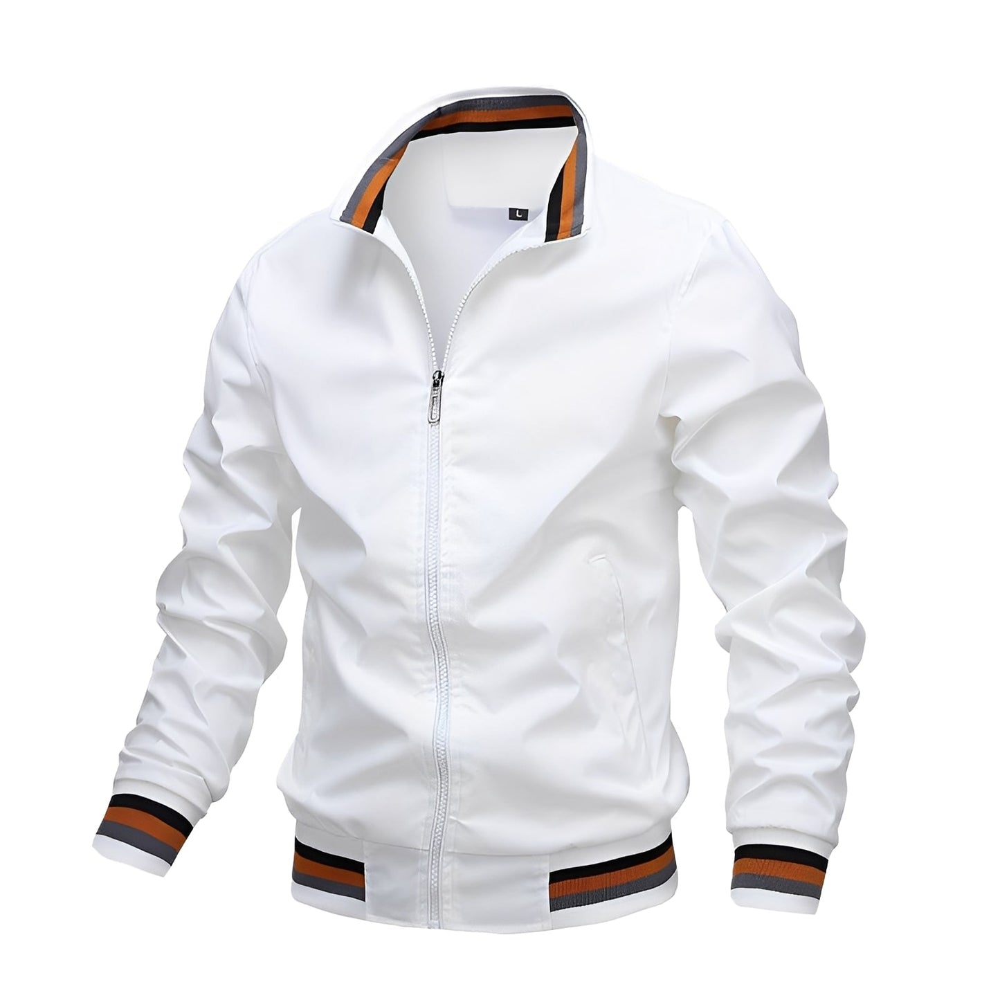 Jeremy - Bequeme Herren-Bomberjacke mit Streifen