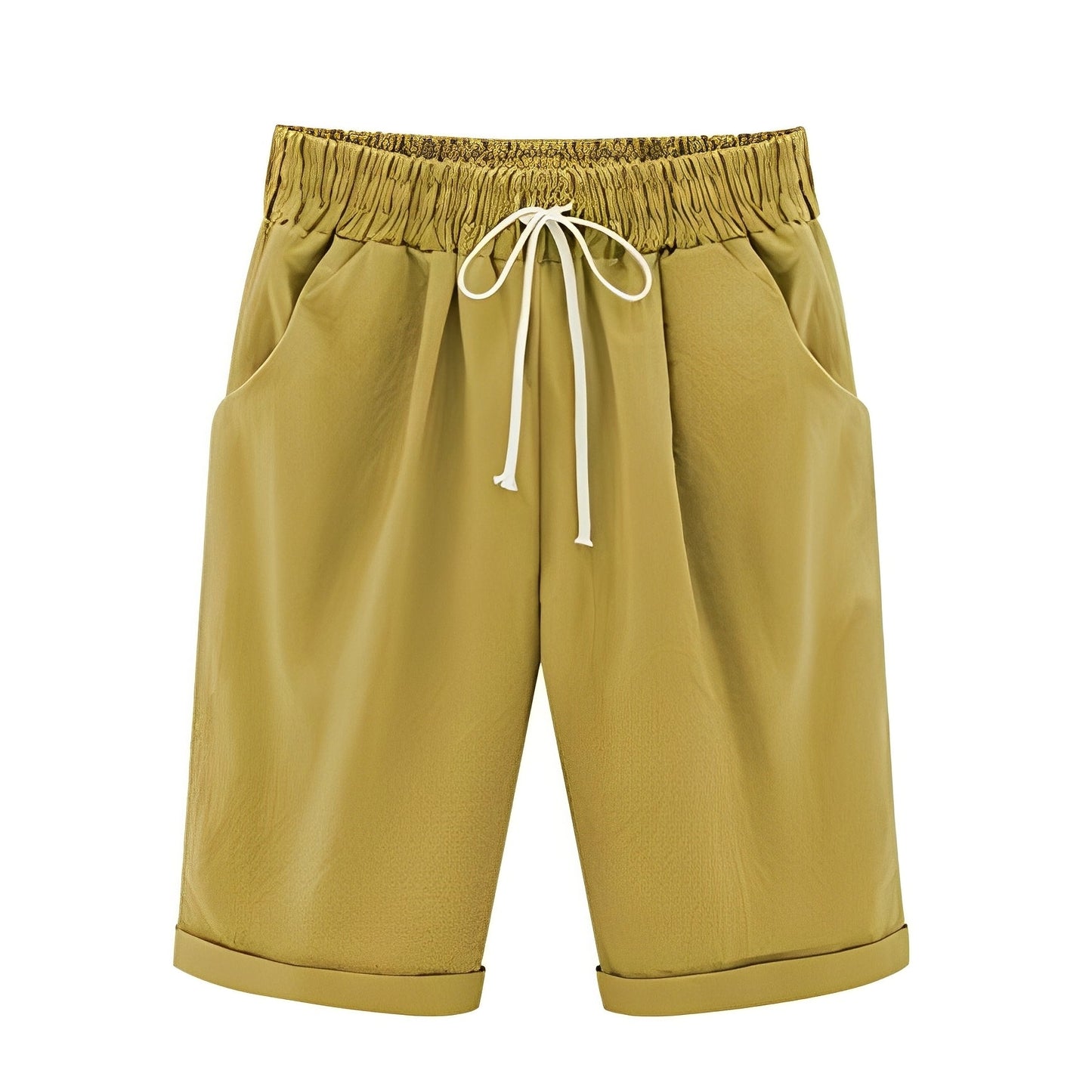 Dona - Bequeme elastische Sommerschorts für Damen