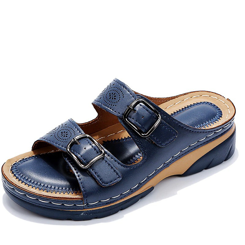 Malaya - Damenorthopädische Sandalen, Leder & Komfort