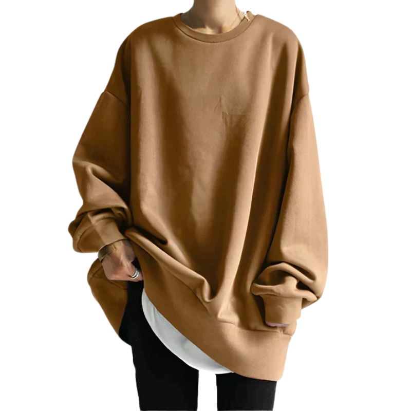 Elise – Übergroße lockere Pulloverjacke