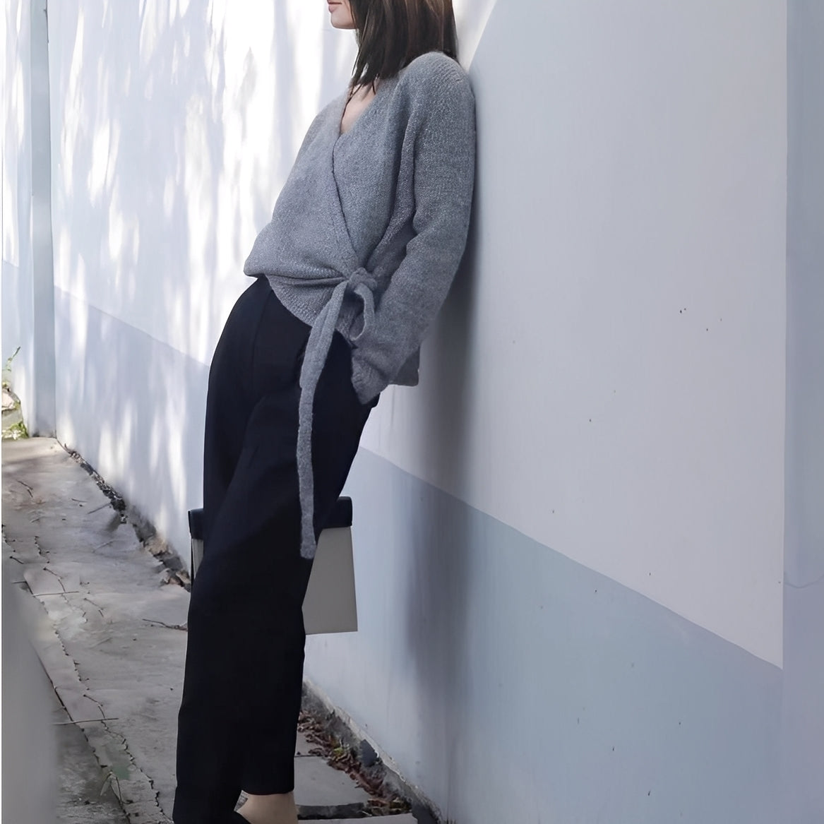 Eleanore - Schicker Damenpullover mit schrägem Muster