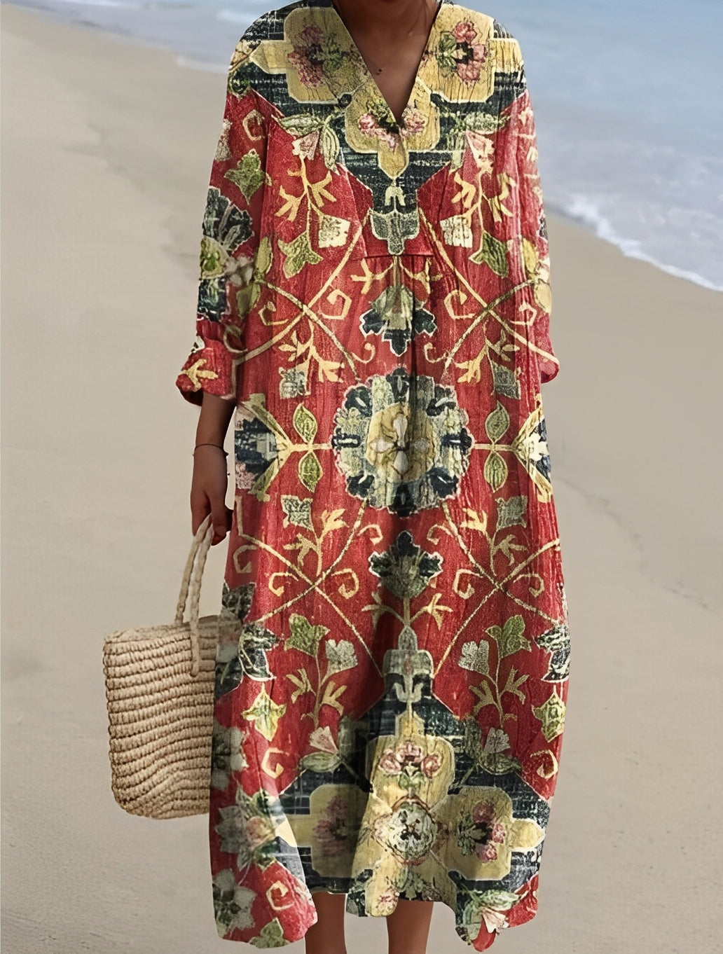 Myranda - Schickes Retro-Blumenkleid für Frauen