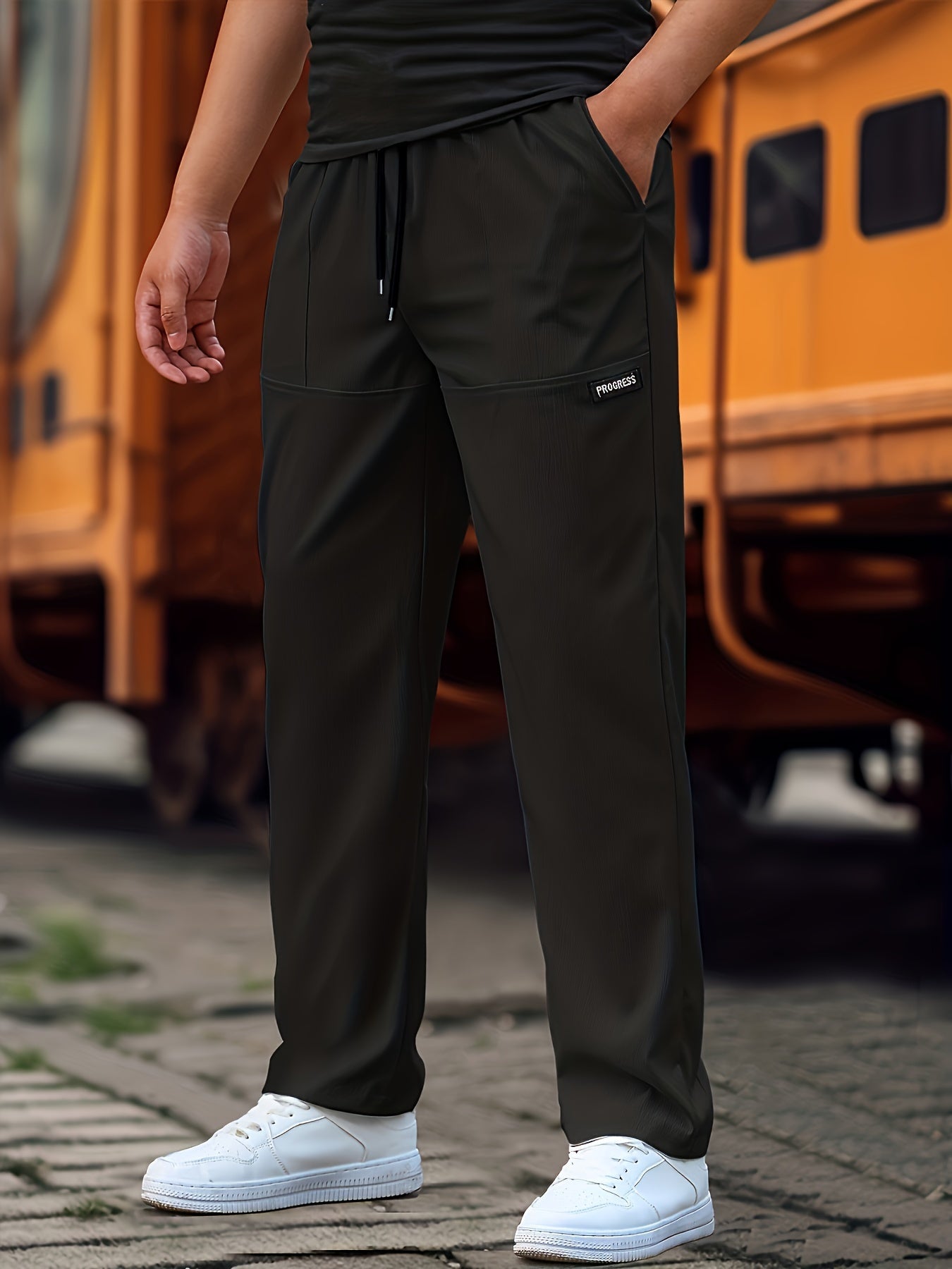 Esmund - Bequeme Herrenhose mit Kordelzug