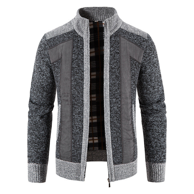 Domenic - Bequeme Herren-Fleecejacke mit Zipper