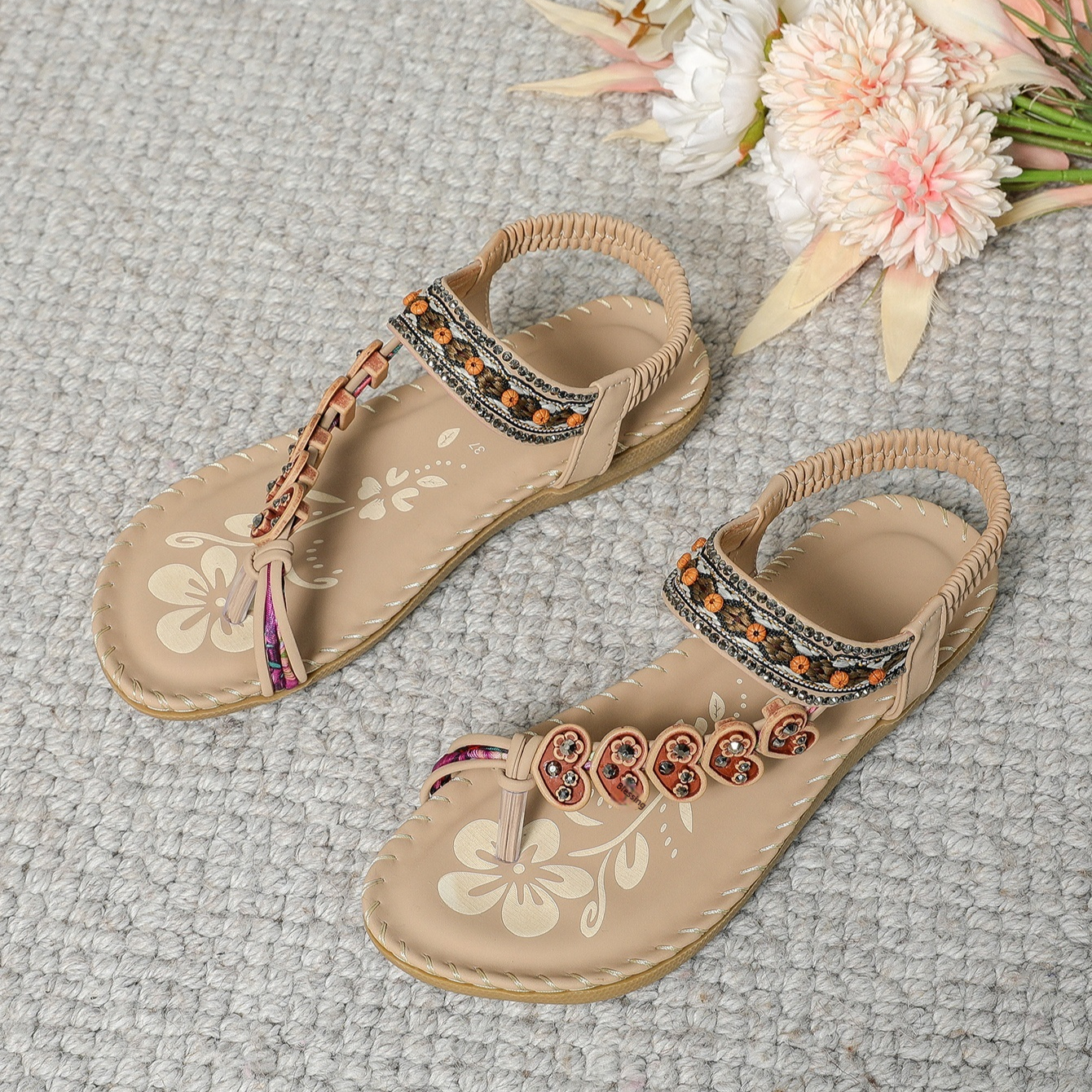 Nichole - Bequeme Boho-Sandalen für Frauen