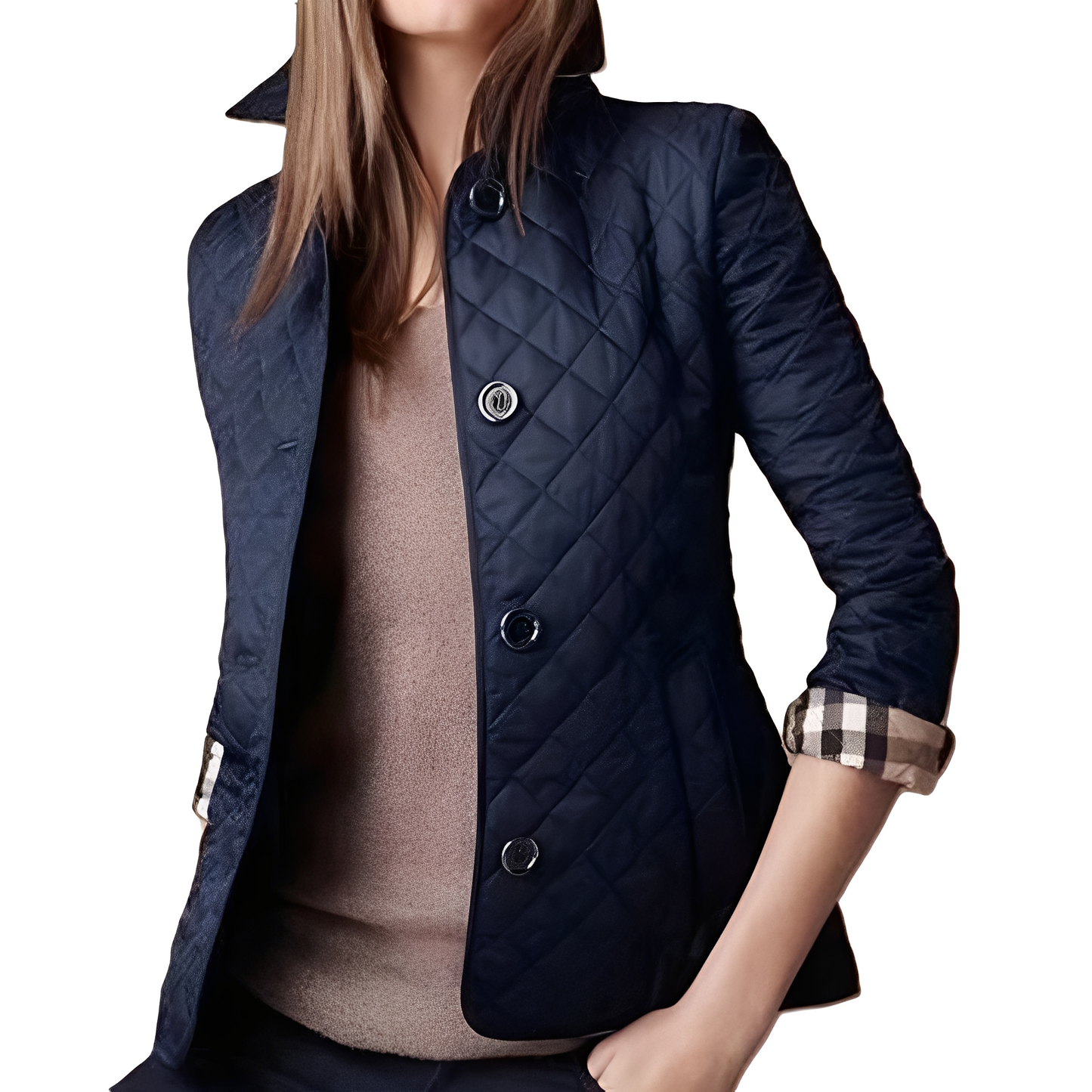 Meryl - Warme, eng geschnittene Damenjacke