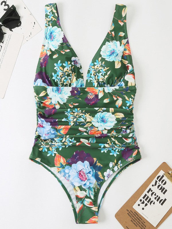 Kaylie - Sommer-Badekleidung mit Blumenmuster für Frauen
