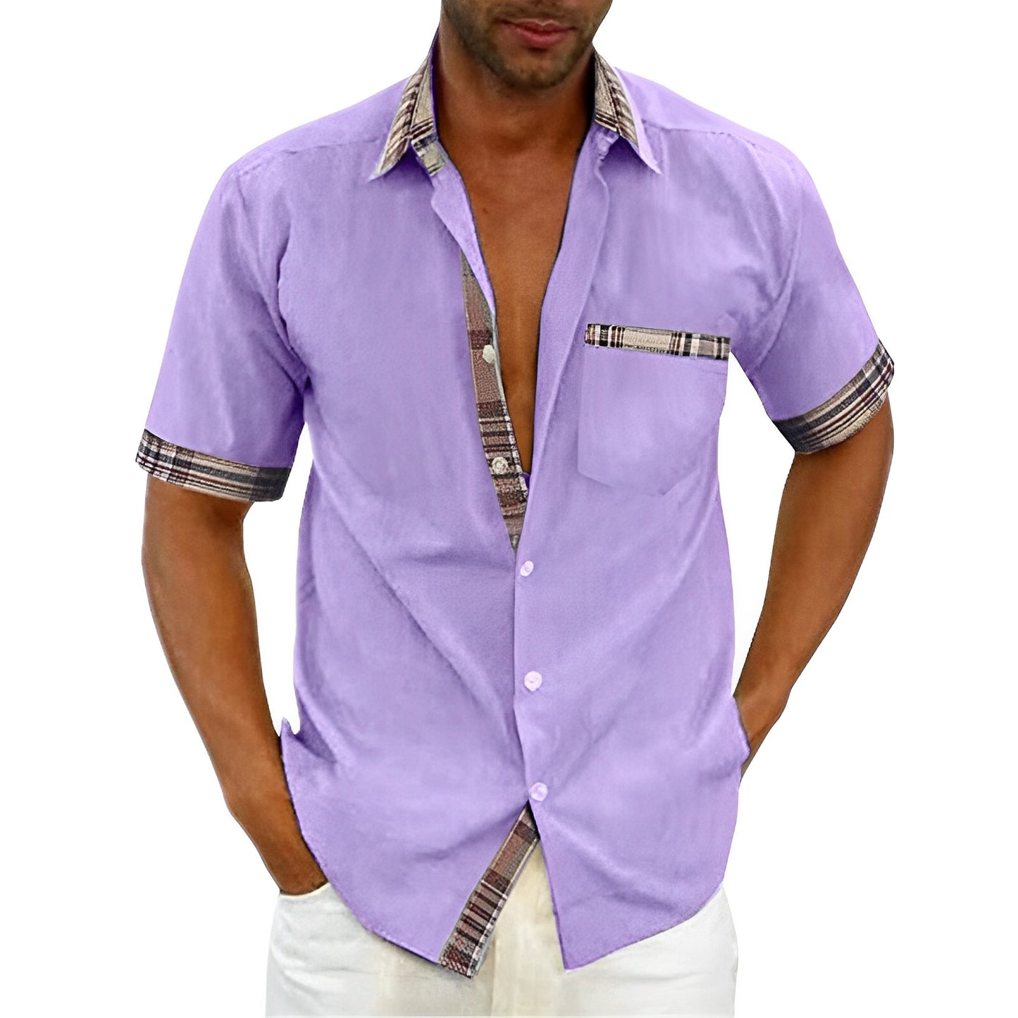 Weldon - Herren Freizeit-Buttondown-Hemd