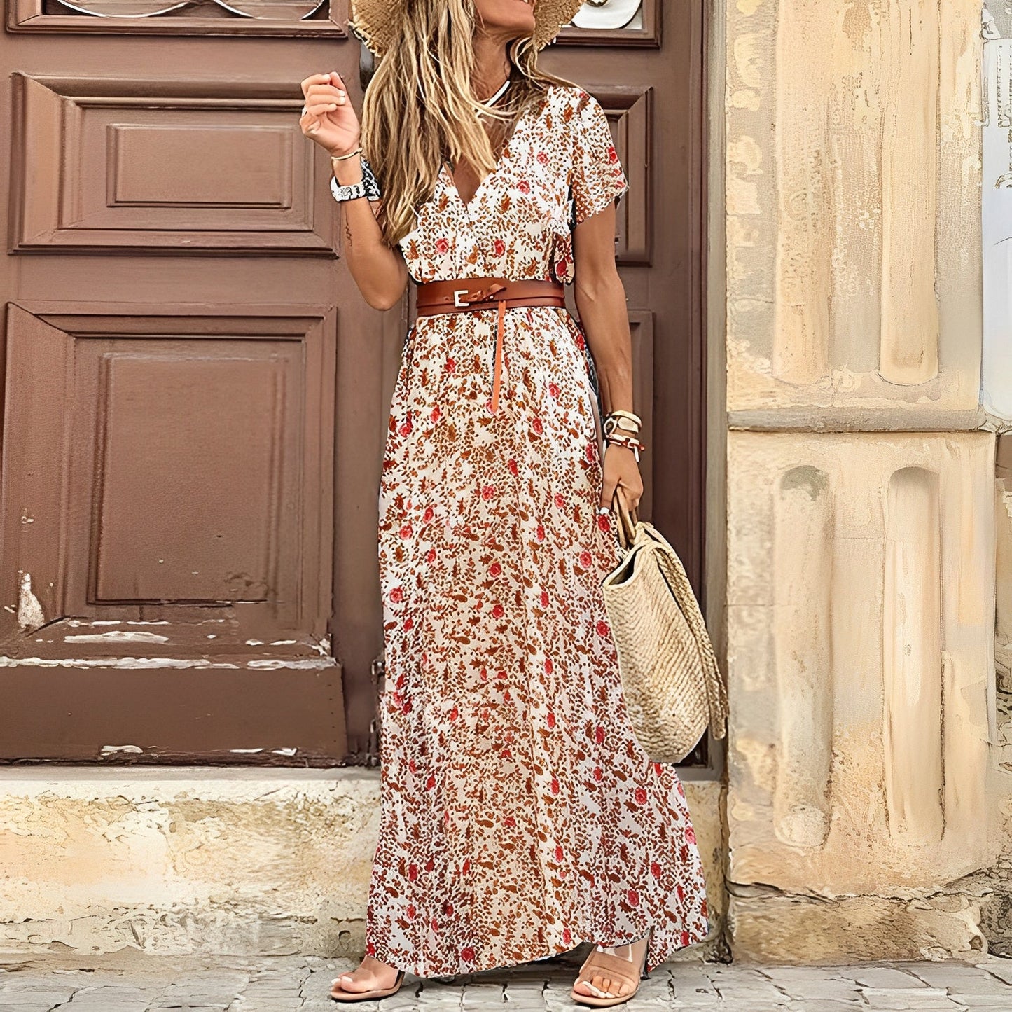 Amanda - Schickes Boho-Sommerkleid für Frauen