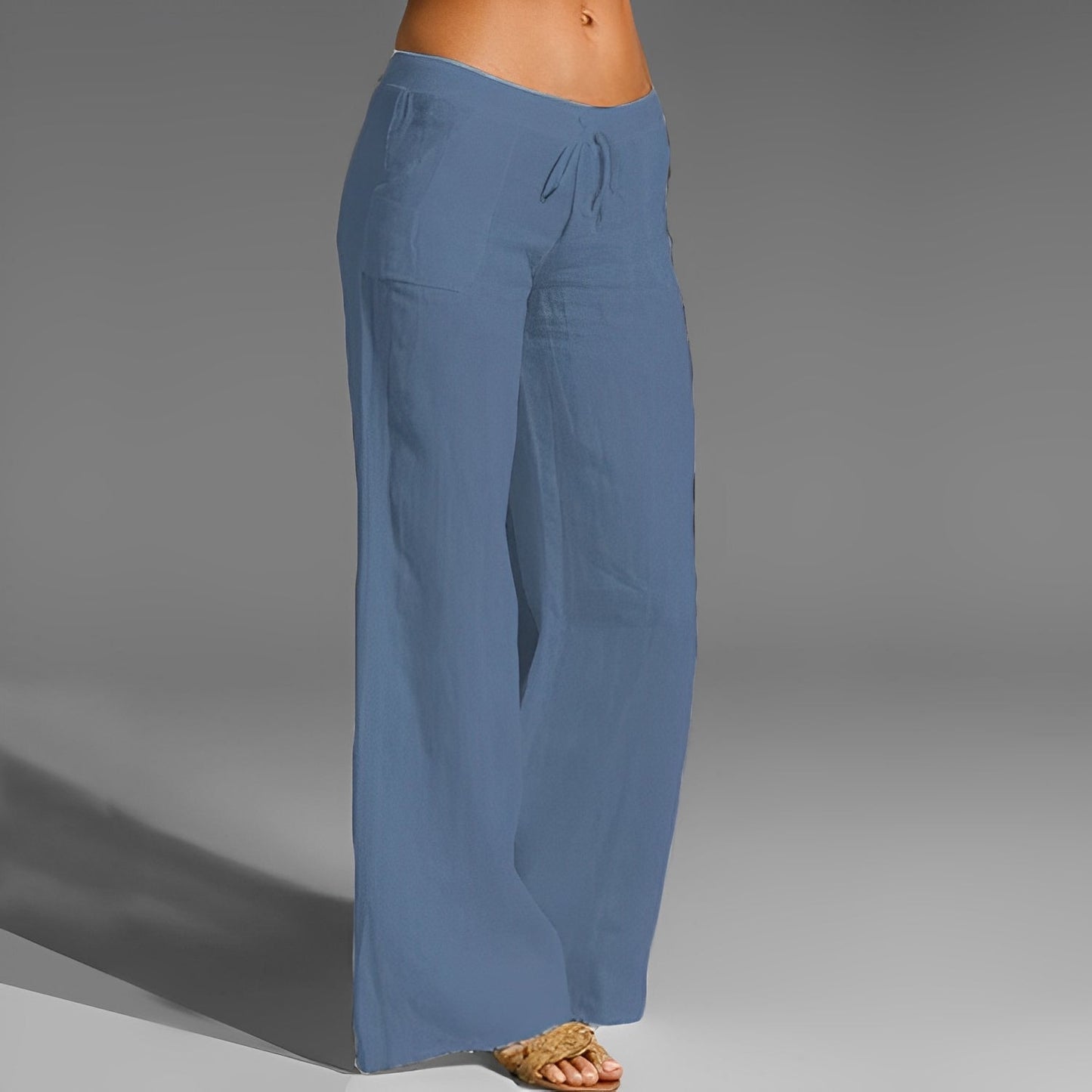 Celestine - Elastische Leinenhose für Damen