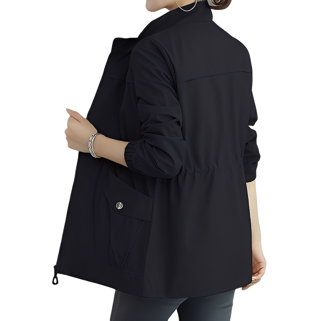 Gwenda - Schicke Damenjacke mit verstellbarer Taille