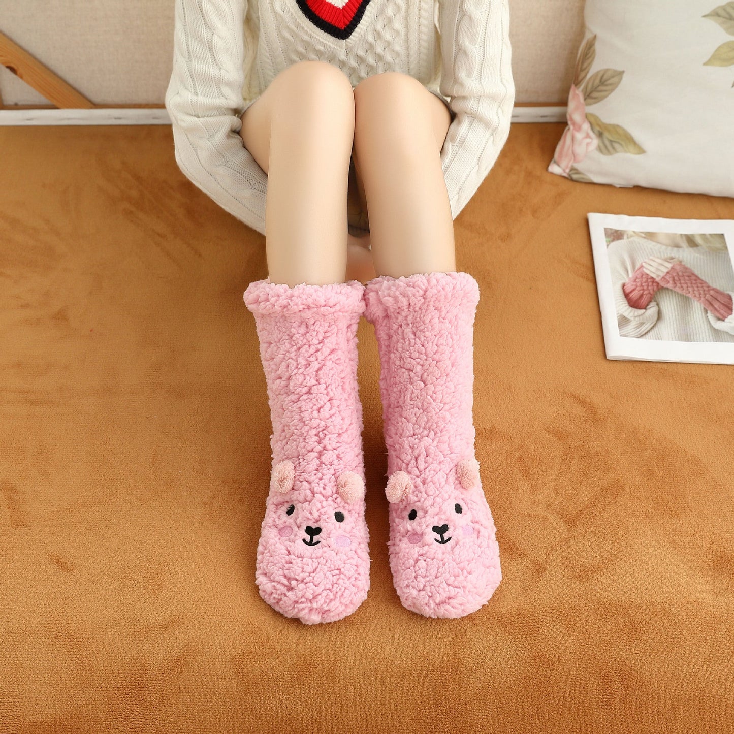 Bethany - Stilvolle Bodensocken und Samtsocken für Damen