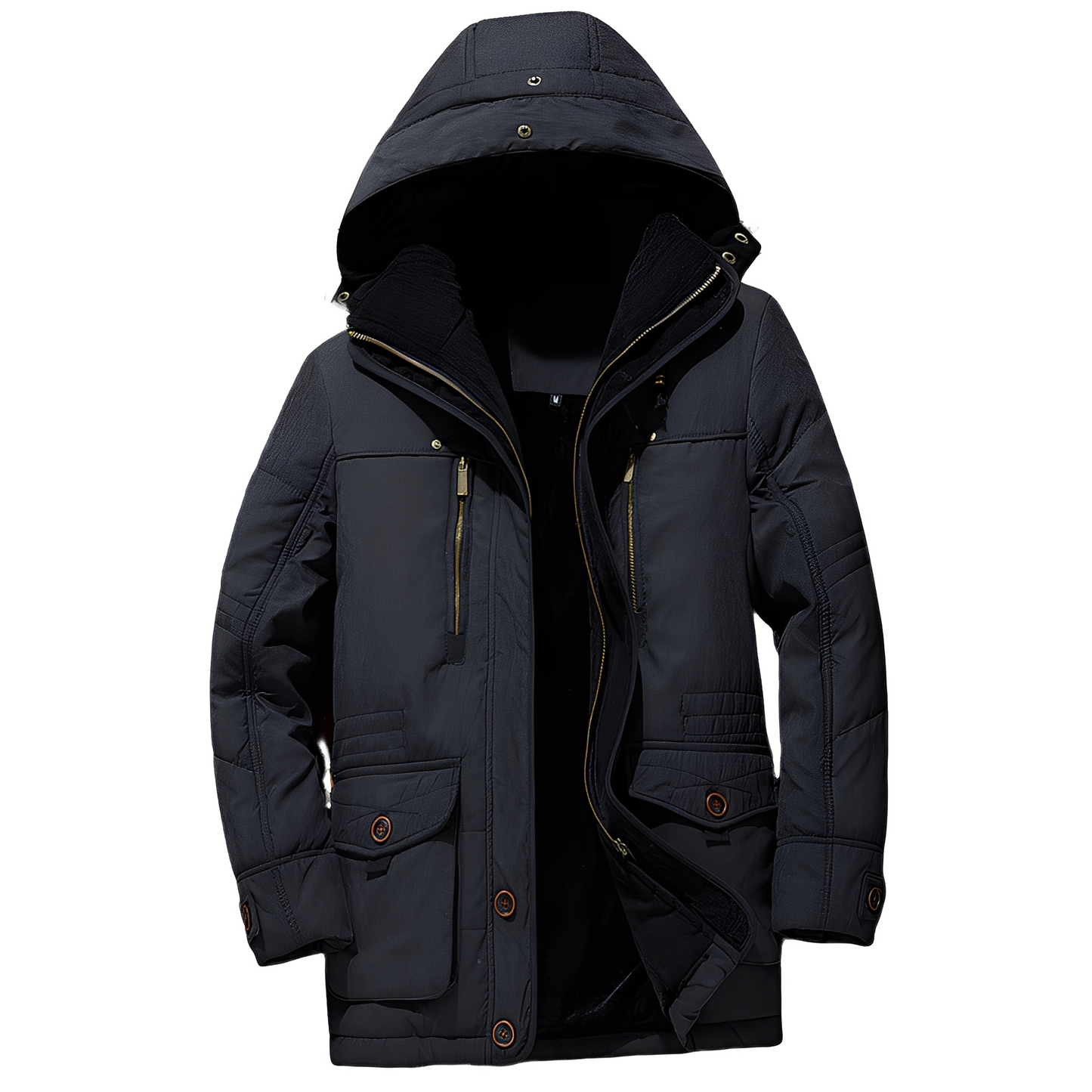 Romilly - Elegant, thick coat for men