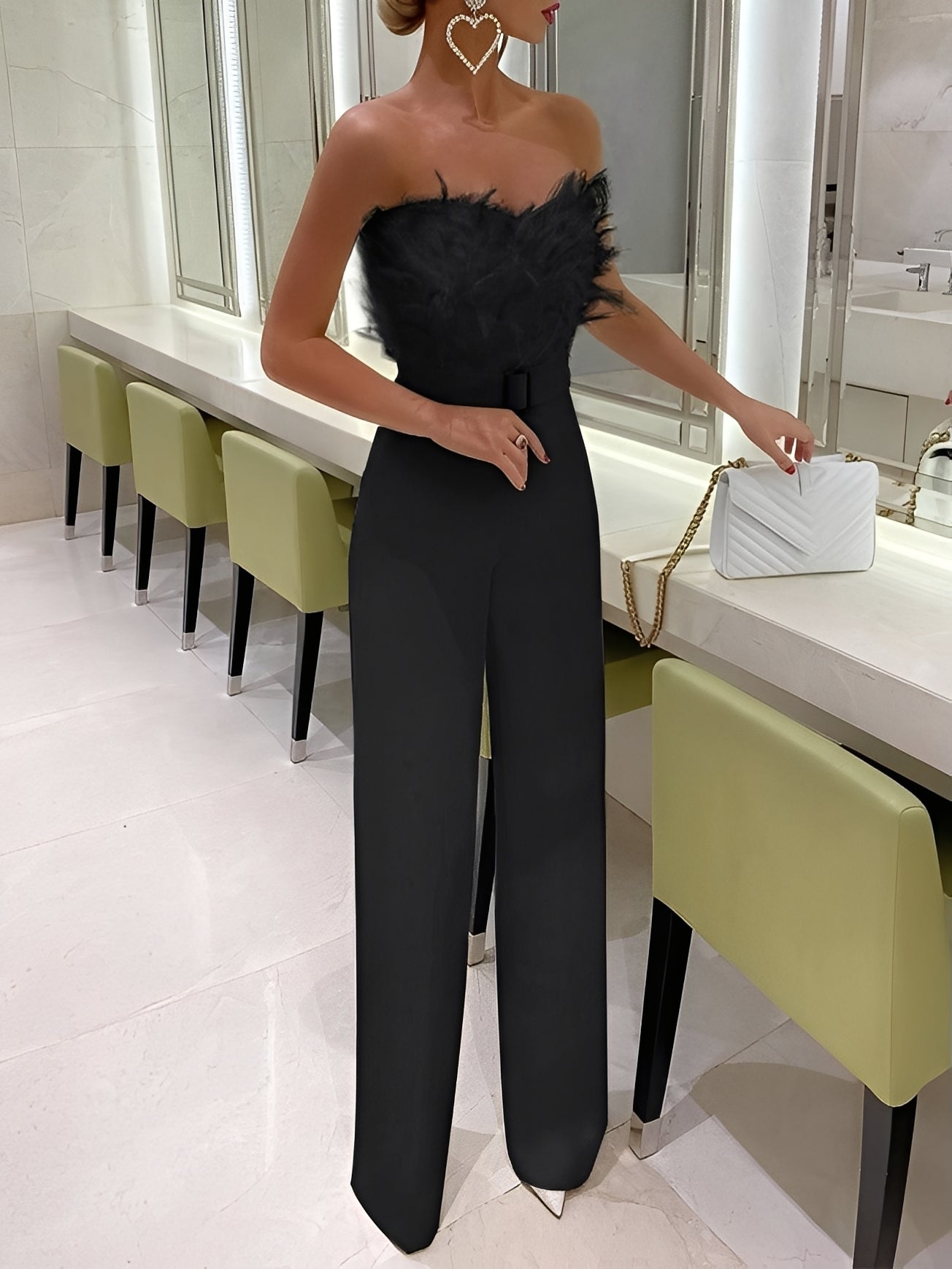 Valarie - Eleganter Overall mit Tube-Top für Damen
