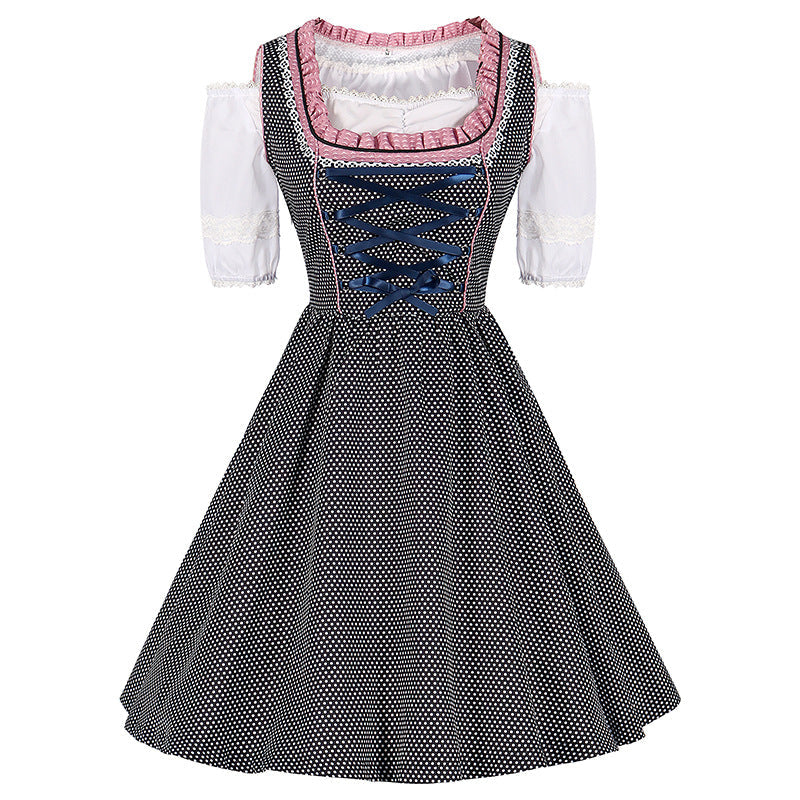 Velda - Traditionelles Oktoberfestkleid mit Trägern für Damen